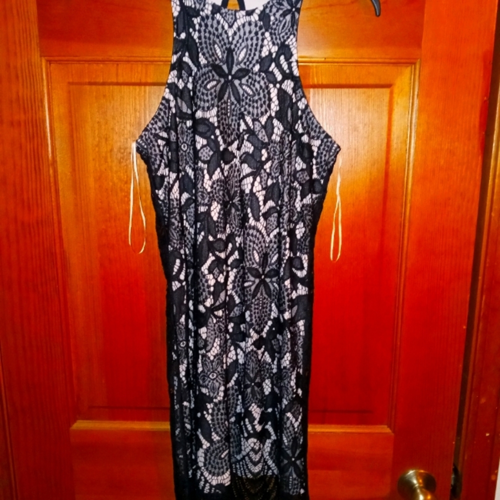 Lace Express Dress! Unique Flashy!
